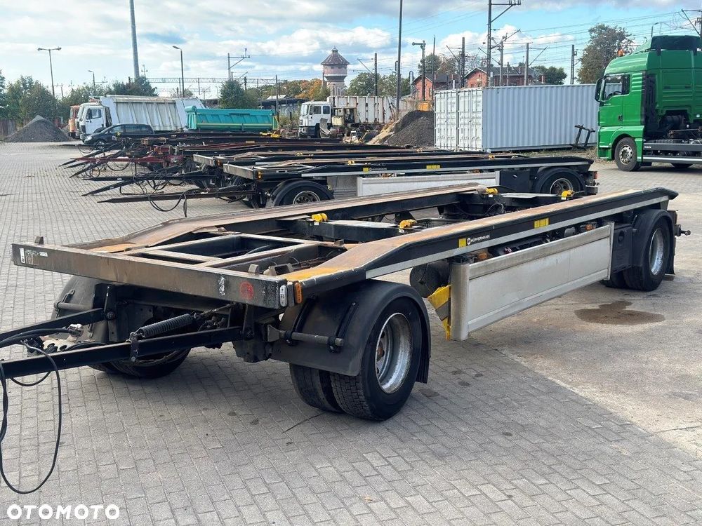 Huffermann HAR 1870 OCYNKOWANA PRZYCZEPA DO HAKOWCA.