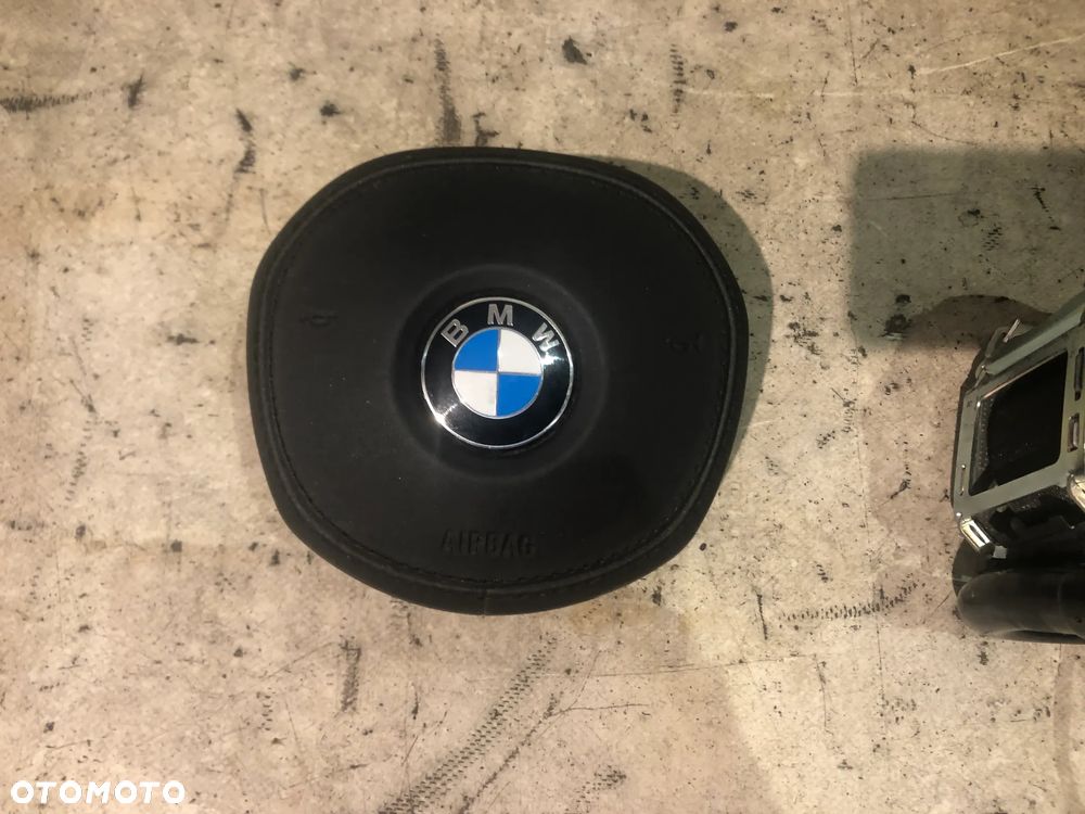 KOMPLET SET DESKA HEAD UP BMW 6 GT G32 CANBERABEIGE AIR BAG PASY PRZÓD - 11