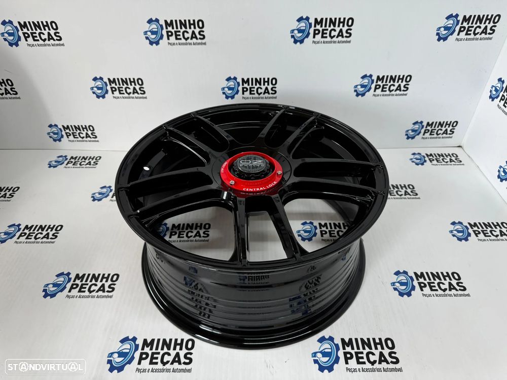 Jantes look OZ Indy HLT em 18 (5x100/5x112) Preto Brilho - 7