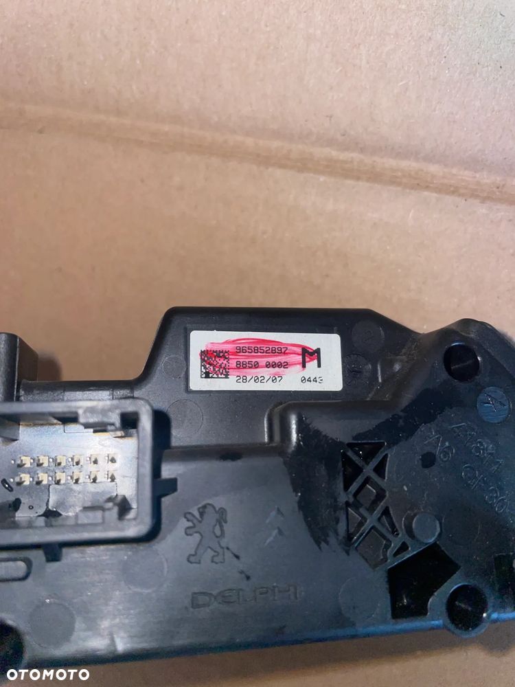 PRZELACZNIK ZMIANY BIEGOW CITROEN C4 I PICASSO 965852897 - 3
