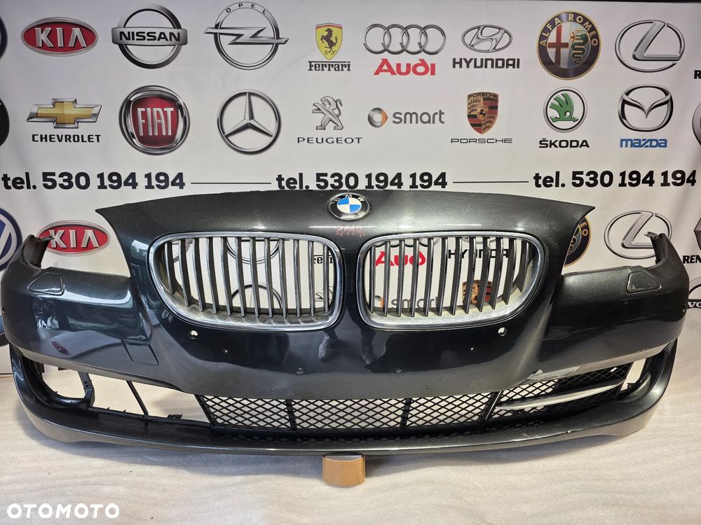 BMW F10 / F11 10- ZDERZAK PRZEDNI PRZÓD NA SPRYSKI + 4xPDC NR AUKCJI NZ2114 - 1