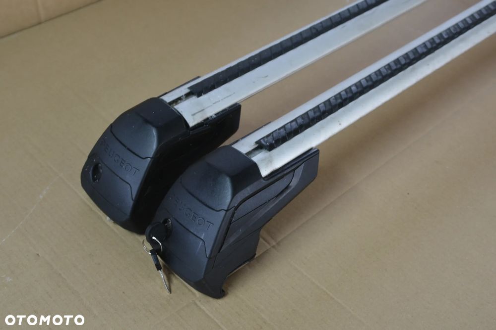 Peugeot 5008 II 2 16- bagażnik dachowy oryginał Peugeot Alu - 1