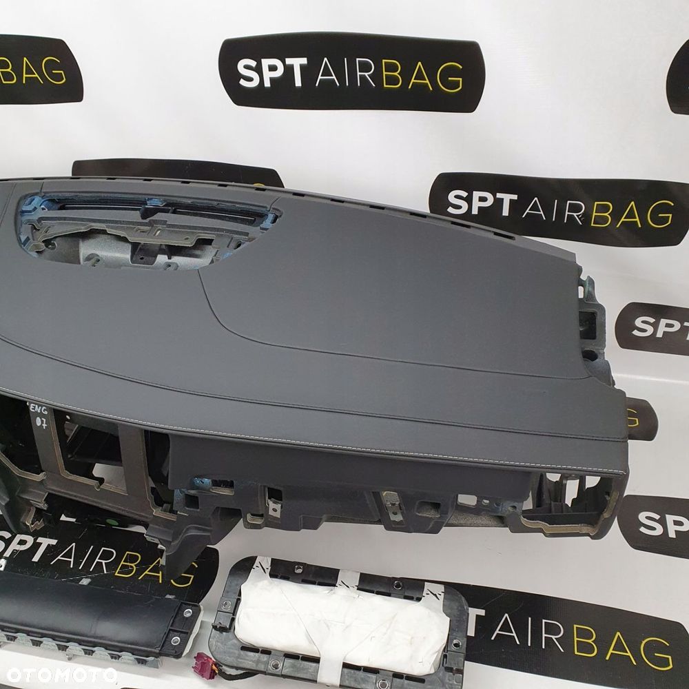 VOLVO V90 S90 DESKA ROZDZIELCZA KONSOLA KOKPIT PULPIT PODUSZKI AIRBAG AIR BAG PASY KIT SET - 4