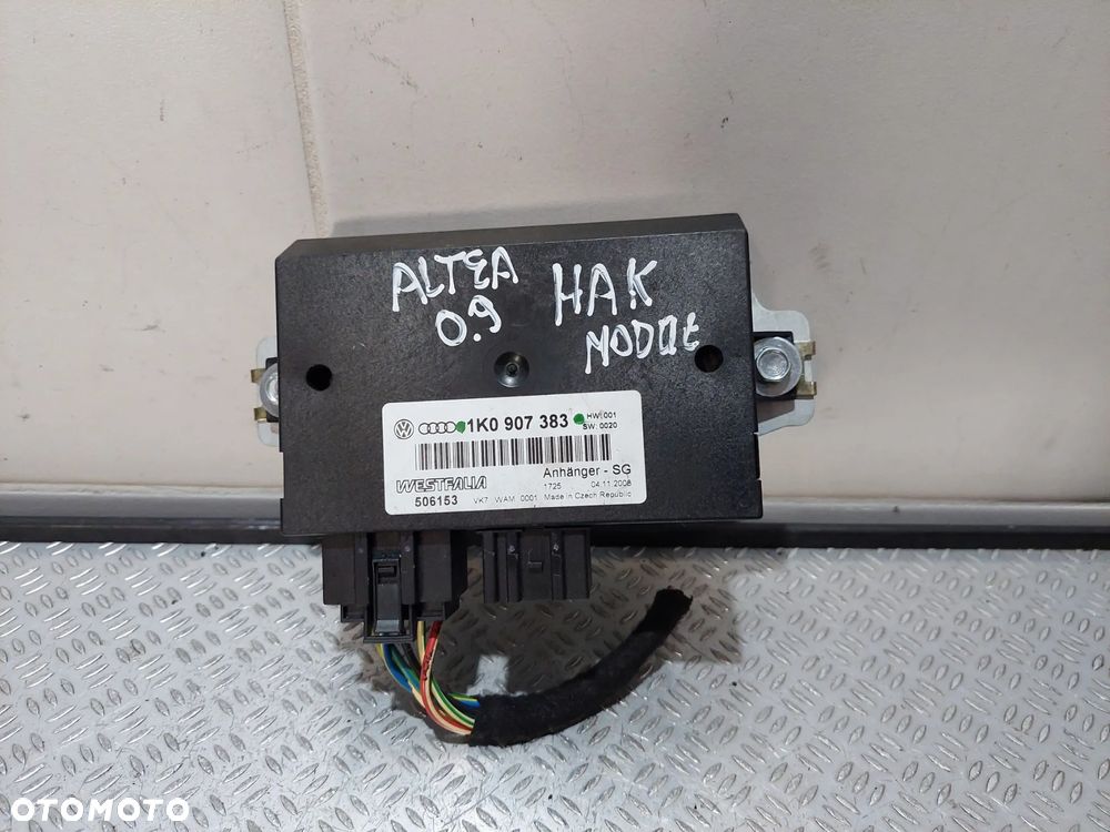 MODUŁ STEROWNIK HAKA WESTFALIA NR 1K0907383 - 1