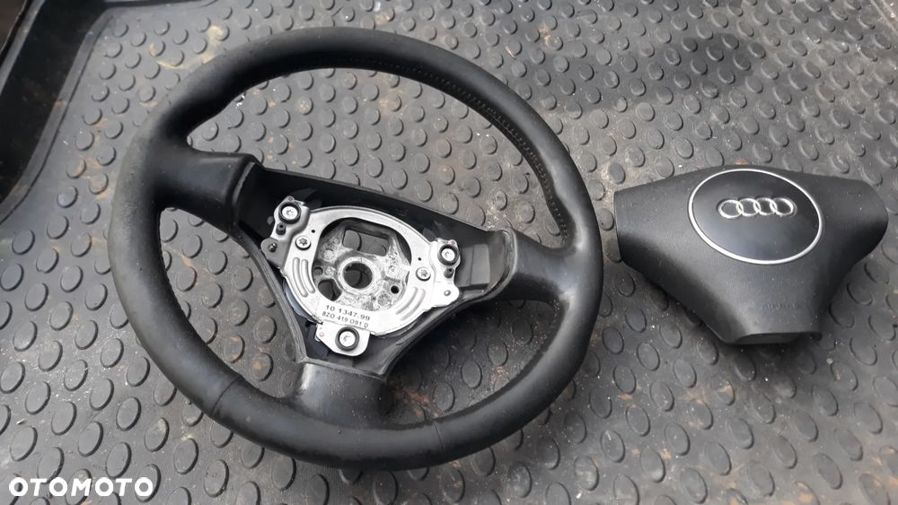 Kierownica Dwie do wyboru patrz opis Audi a3 8l audi a2 a6 a4  Skóra trójramienna plus poduszka 8z0419091d 8e0880201j/6ps - 11