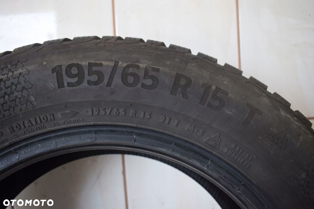 R15 195/65 Continental WinterContact TS870 Cena za parę - 6
