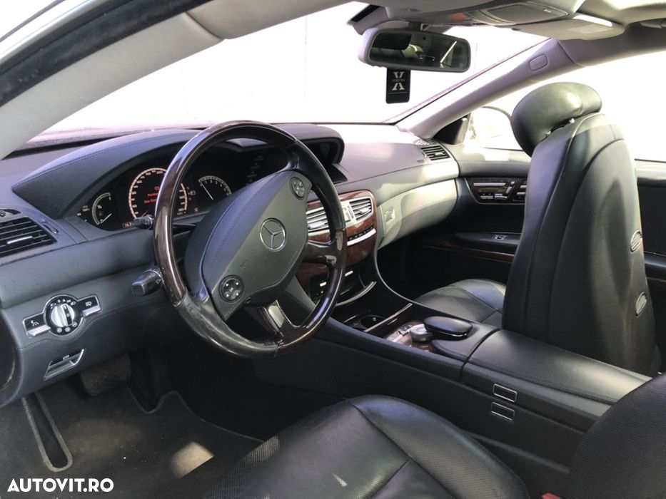 Mercedes w216 ABC CL500 far capotă aripă oglindă w221 S volan mahon pompa servodirectie telescoape spate - 7