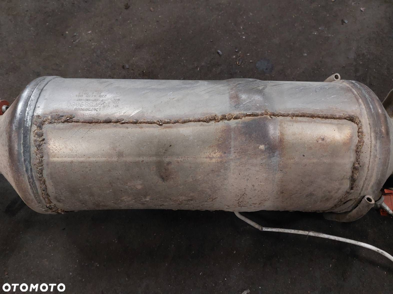 TŁUMIK WYDECH KOŃCOWY PUSTY DPF KATALIZATOR FIAT DUCATO III LIFT 2.3 D - 7