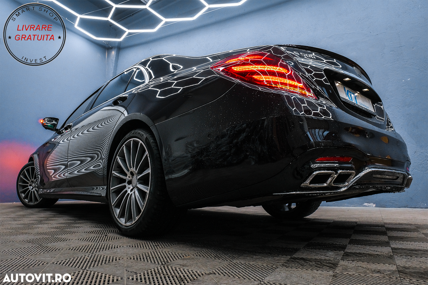 Stopuri Full LED MERCEDES S-Class W222 (2013-2017) Semnalizare Dinamica Facelift D- livrare gratuita - 23