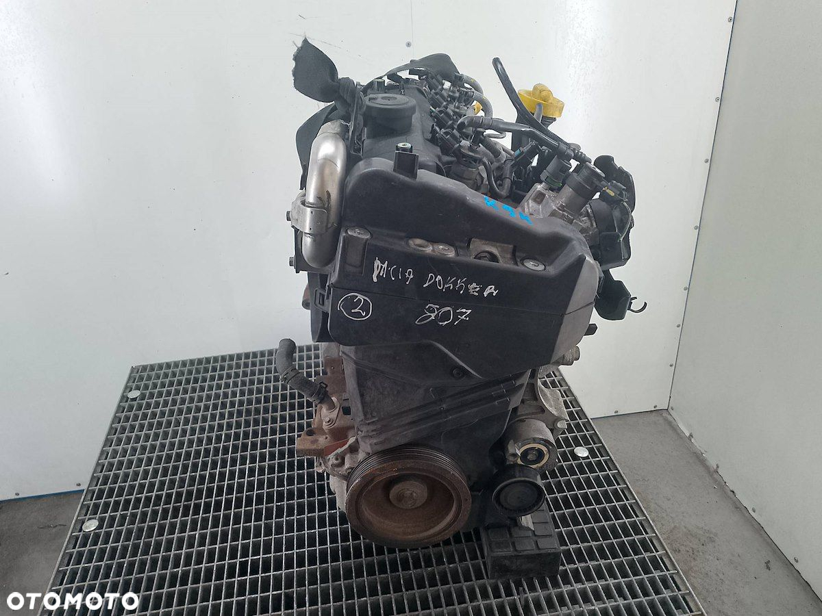 SILNIK DACIA DOKKER K9K 1.5 DCI - 9