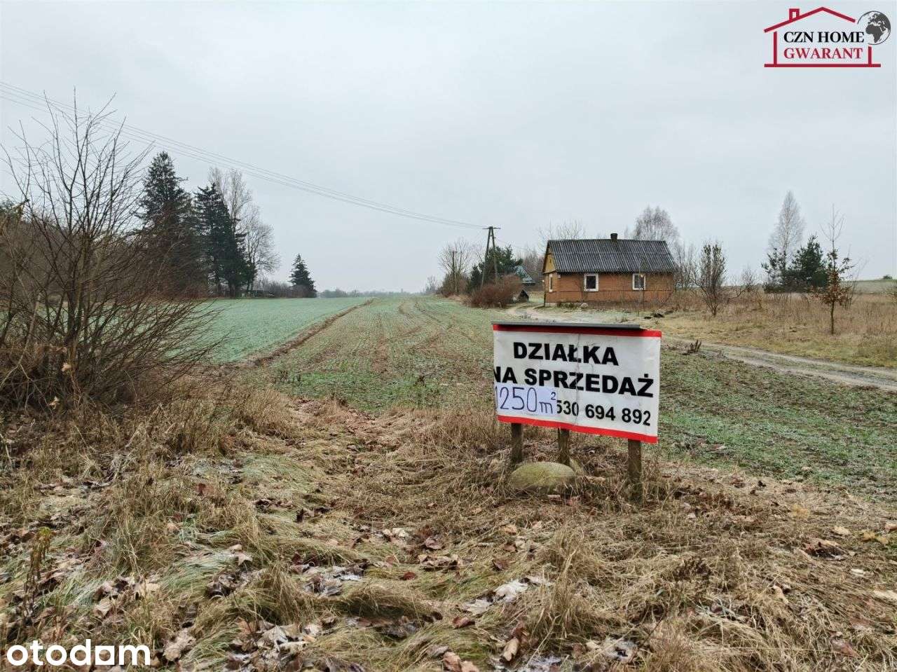 Działka budowlana z mediami. - Pełny obrazek: 3/4