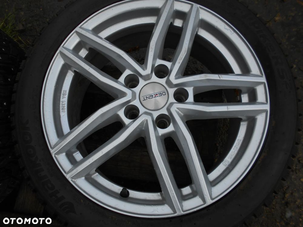 KOŁA OPONY FELGI ALUMINIOWE DEZENT 17JX17 ET45 5X112 KBA 35207 - 5