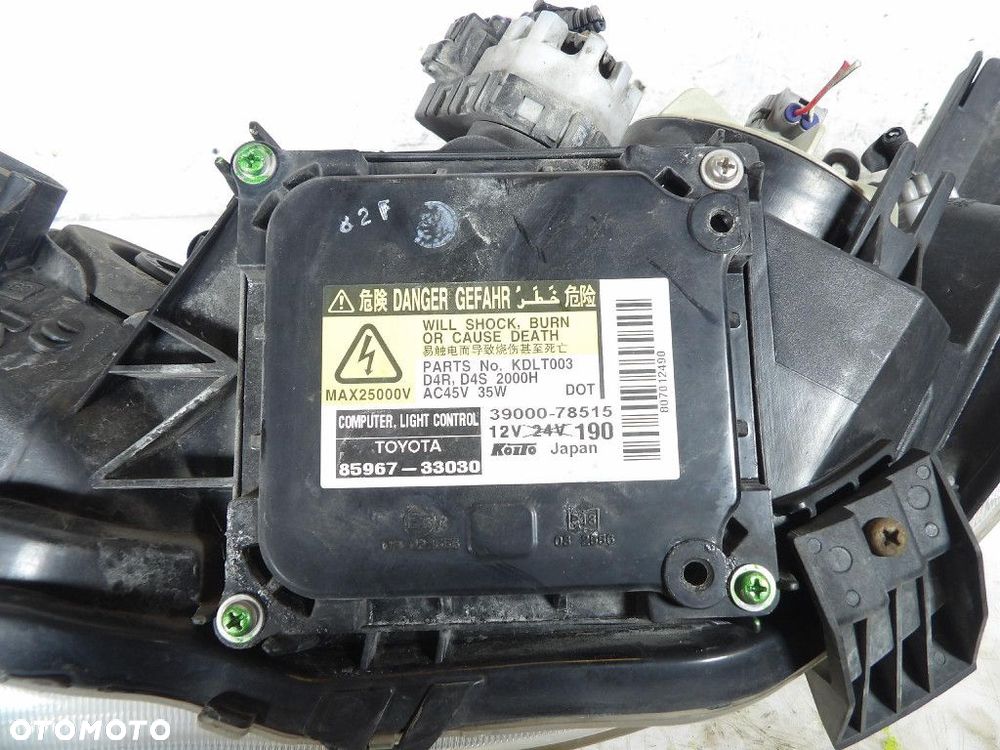 TOYOTA COROLLA E14 E15 LIFT REFLEKTOR PRAWY XENON KOITO 12-520 - 3