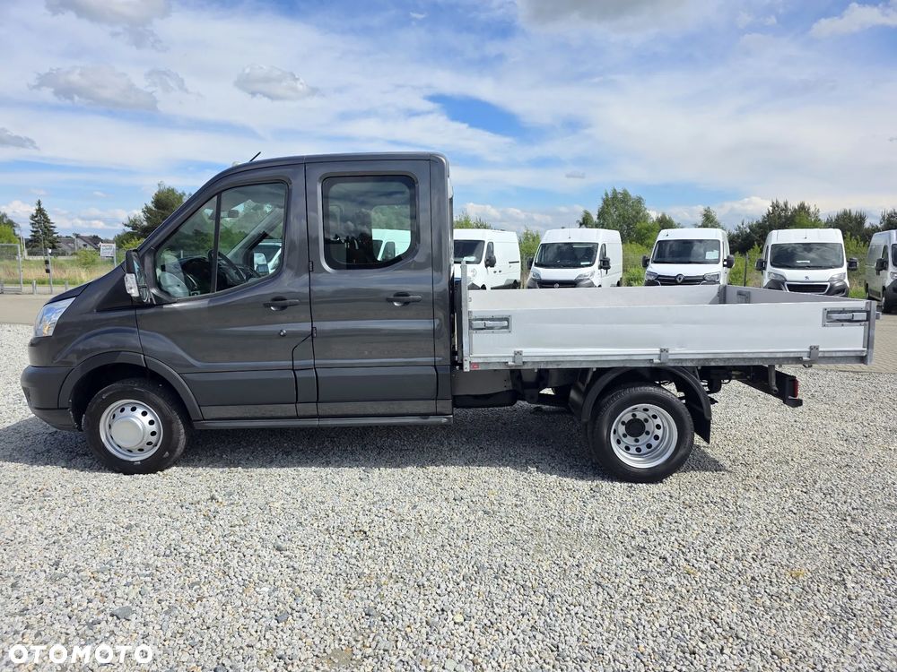 Ford TRANSIT 2,0 TDCI 130 KONNA DOKA BRYGADÓWKA 7 OSOBOWA SKRZYNIA KLIMA 147T/KM PRZEBIEGU GWARANCJA BLIŻNIAKI DO 3,5T - 2