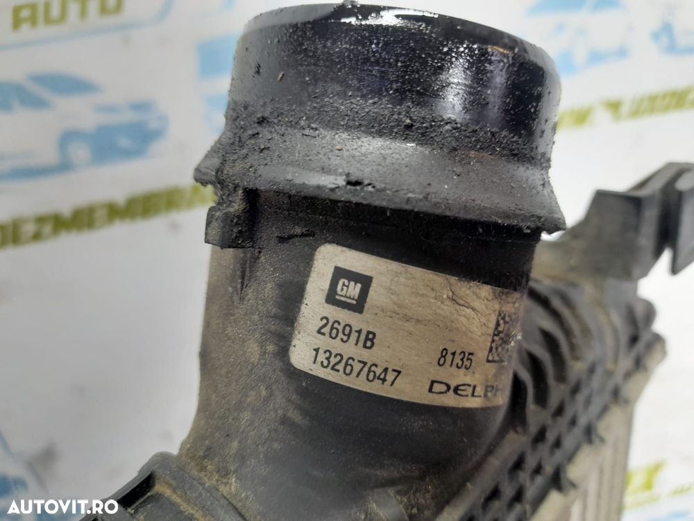 Radiator intercooler 13267647 1.7 cdti A17DTR Opel Astra J [2009 - 20 - 2