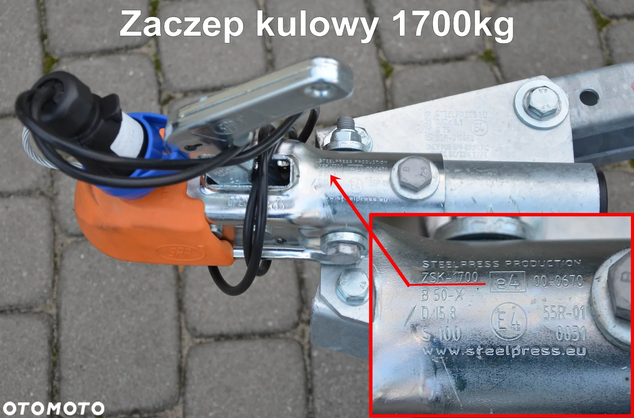 Wiola PRZYCZEPKA SAMOCHODOWA  KRAKUS 2,42X1,22M, DMC:750KG - 14
