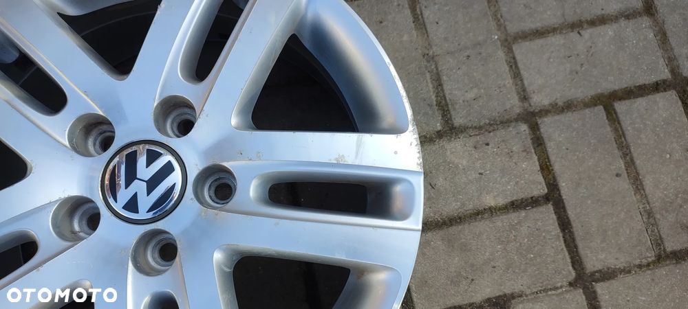 FELGI ALUMNIOWE 5x112 6,5Jx16 CALI ET50 RONAL fi 57.1 1KO601025AJ VW TOURAN GOLF V VI VII JETTA PASSAT AUDI SEAT SKODA KOMPLET 4 SZTUKI - 5