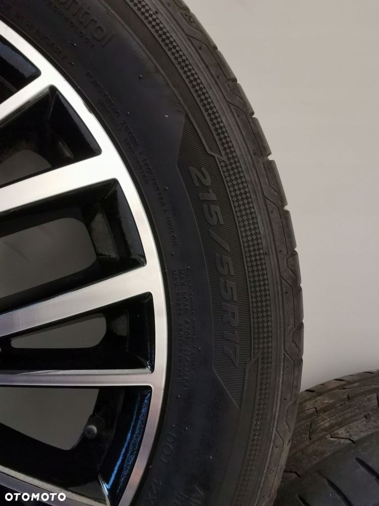 VOLKSWAGEN TOURAN VW KOLA FELGI ALUFELGI OPONY LATO 215/55R17 - 8