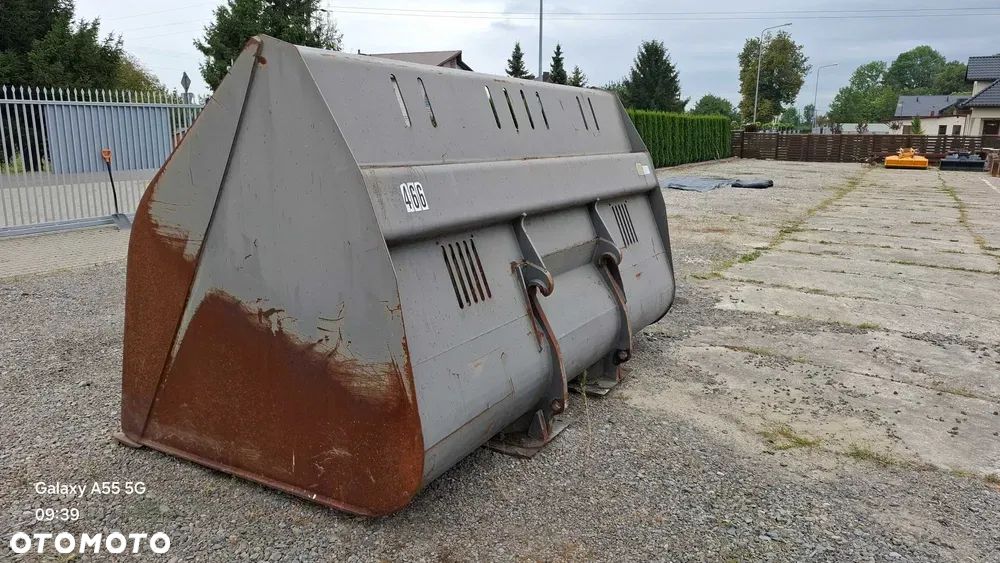 Łyżka ładowarkowa 9,5m3 Volvo L120 L150 Liebherr l550 l556