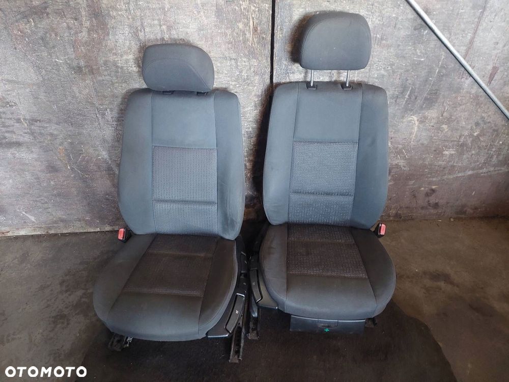KOMPLET FOTELI LEWY PRAWY PRZÓD + KANAPA TYŁ + BOCZKI BMW E46 SEDAN - 7