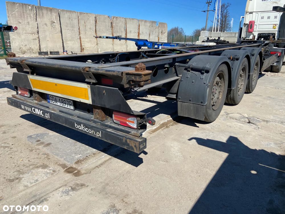 CIMC SX03 naczepa podkontenerowa 40", 45" - 2019r. - 2