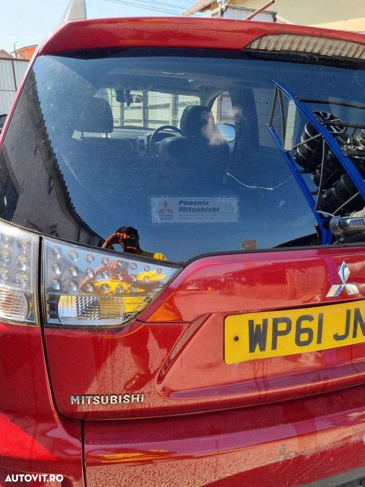 Haion Cu Luneta Mitsubishi Outlander Facelift 2009 - 2012 SUV 4 Usi Rosu 16j (1314) - 3