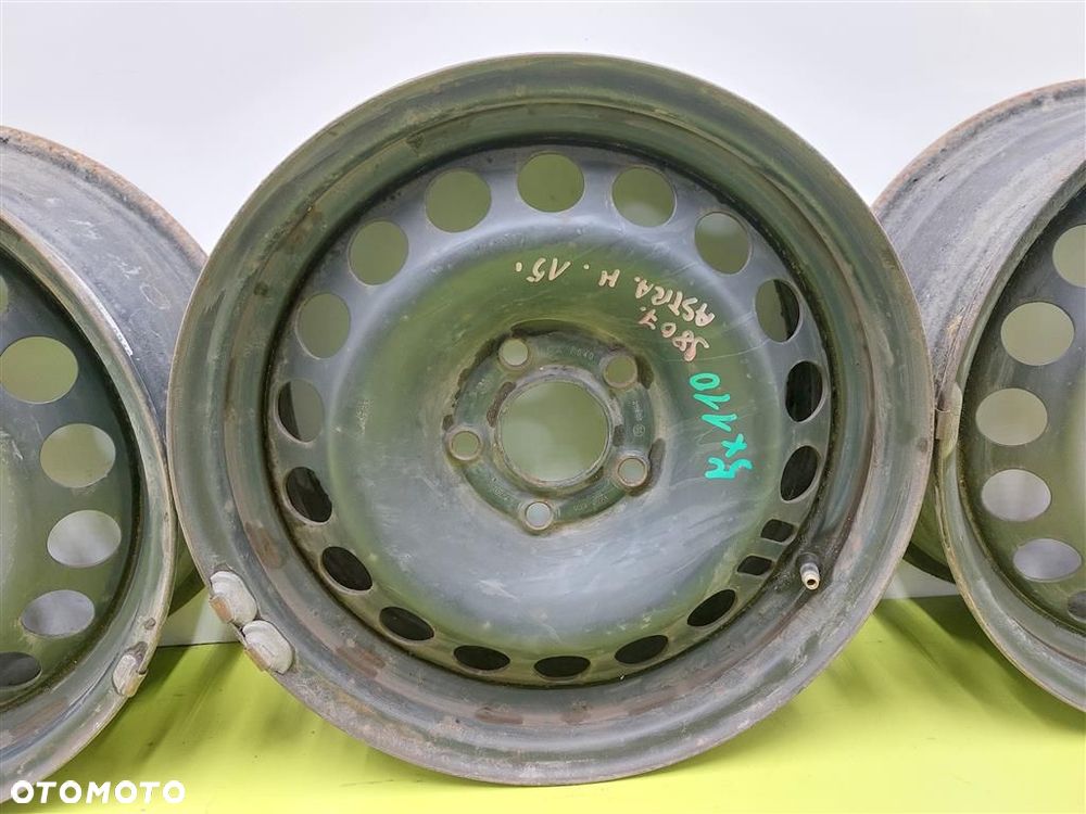 Felgi stalowe Opel ASTRA III H ZAFIRA B 5X110 6,5 J R15 ET 35 - 9