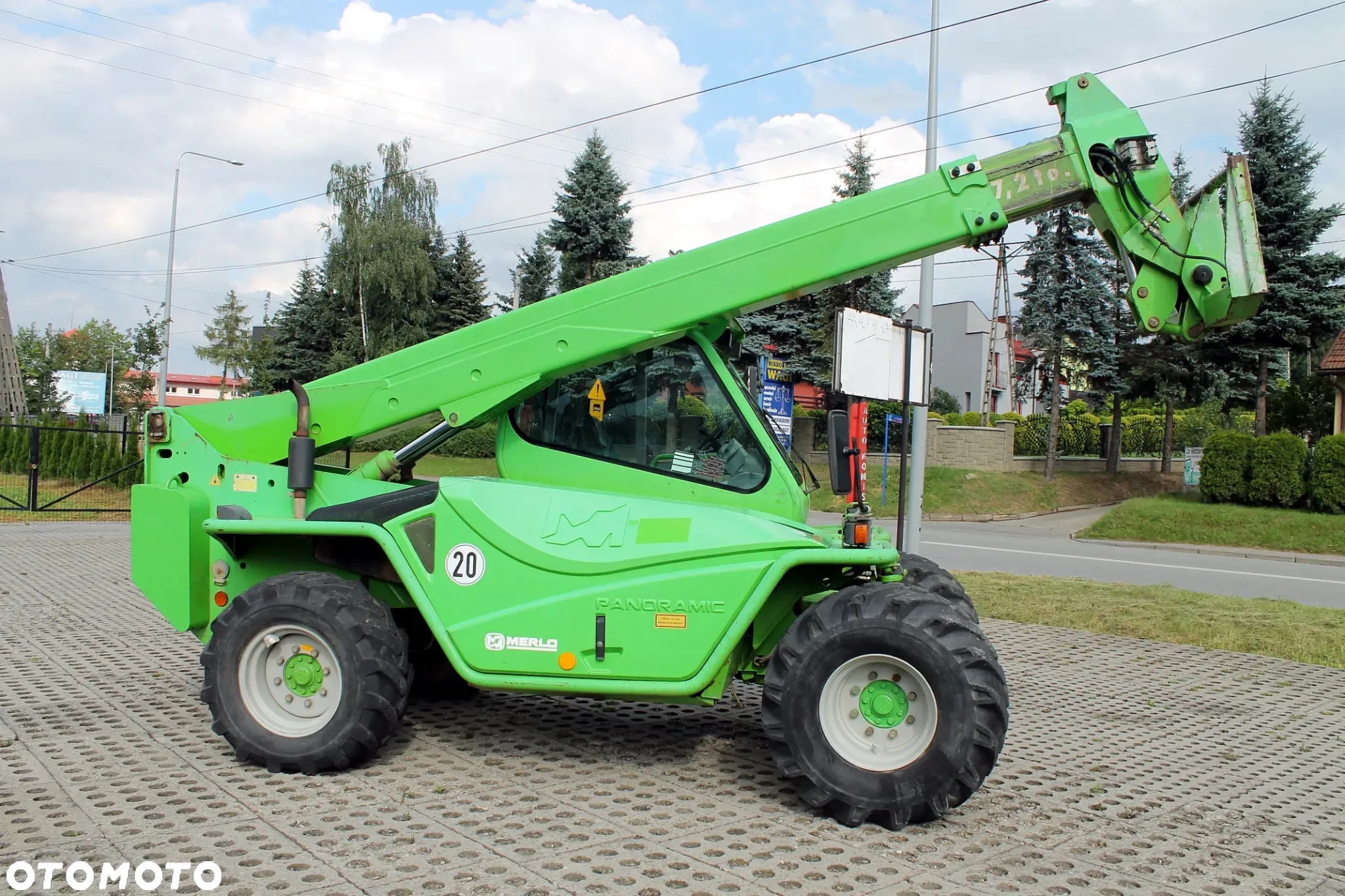 Merlo 72.10 panoramic 4x4  ładowarka teleskopowa - 9