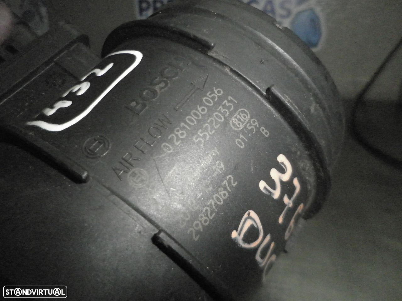 Massa De Ar 55220331   0281006056   FIAT DUCATO 3 FOURGON 3000Mm 2013 2.0JTD 115CV 5P BRANCA - 3
