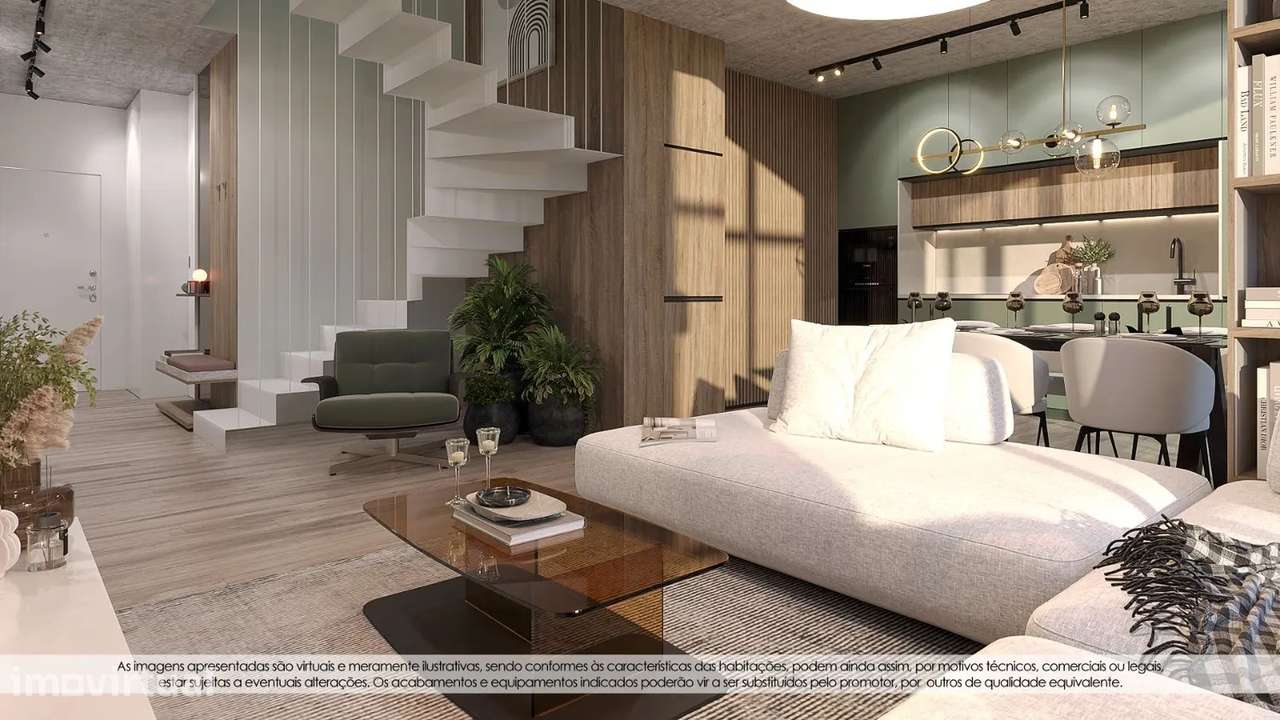 T2 Duplex Novo c/ Varanda em Vila Nova de Gaia - Grande imagem: 2/18