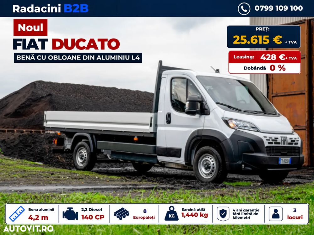 Fiat DUCATO bena cu obloane din ALUMINIU - 13