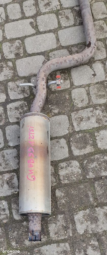 TŁUMIK UKŁAD WYDECHOWY 1K0253211AM 1K6253611AH VW GOLF VI HB 5D 1.2 TSI - 3