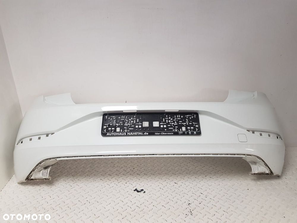 ZDERZAK TYLNY VW POLO VI 6 LIFT 21-25 2G TYŁ 2GS807421D 4x PDC ŁADNY BIAŁY - 2