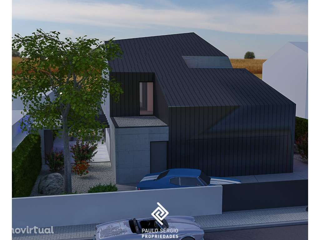 Moradia T4 a 700 metros da praia em Miramar - Grande imagem: 2/18