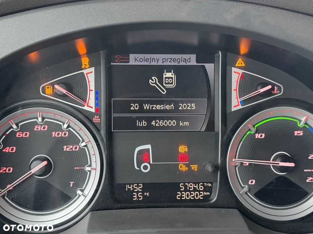 DAF XF SSC 106 480 idealny stan 225Tkm przebiegu z Niemiec firanka 6x2 świeżo po serwisie - 19