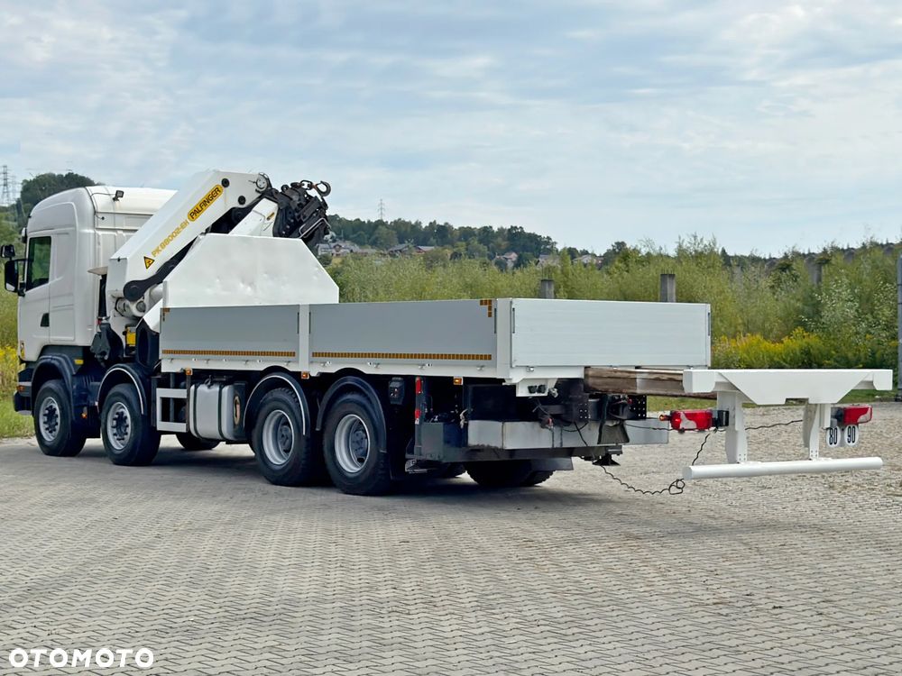 Scania R 500 * SKRZYNIA 6,20 m + PK 88002 - EH G + PILOT * 8x4 *STAN BDB - 9