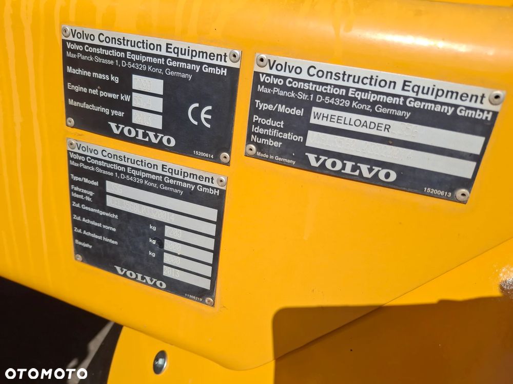 Volvo Ładowarka Kołowa Volvo L35 2013 Rok 4369 Mth Dodatkowe Widły Waga - 20