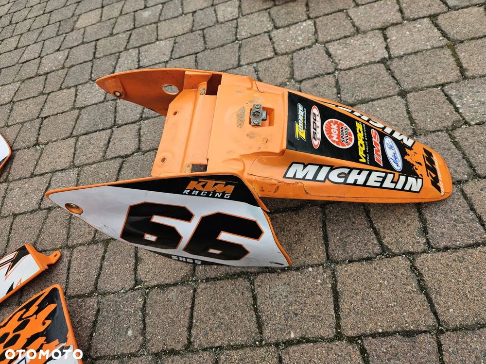 KTM SX 65 ZESTAW PLASIKÓW KOMPLET OWIEWKI OSŁONY BLOTNIK - 8