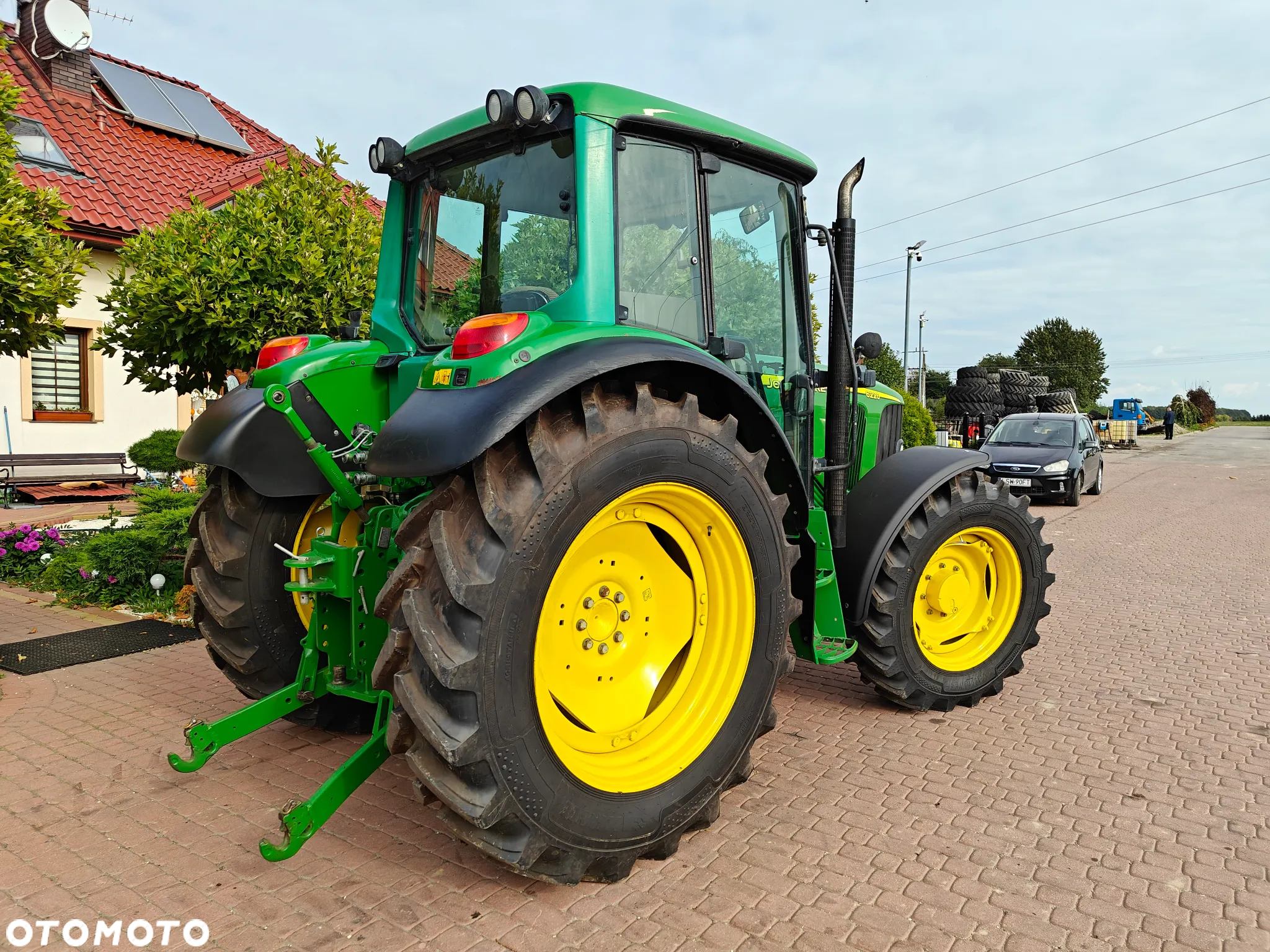John Deere 6220, 95KM, 4 opony nowe - 8