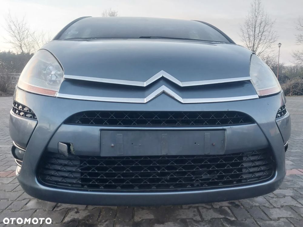 Przód KOMPLETNY Citroen C4 Picasso I 1 06-13 kolor EZWD pas przedni maska zderzak lampa lampy EU EUROPA błotnik 2x pas przedni wzmocnienie czołowe osłona atrapa halogen Komplet do założenia bez malowania - 3