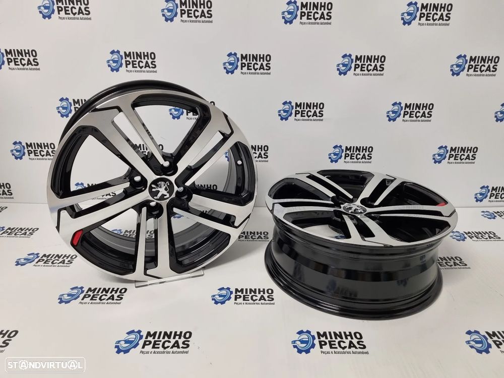 Jantes Peugeot 208 GTI em 17 (4x108) - 4