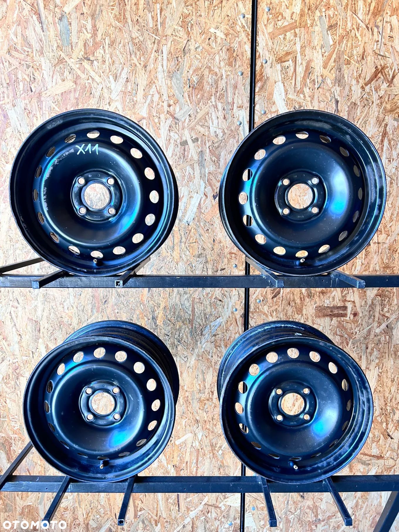 4 FELGI STAL. RENAULT  LAGUNA 1 14'' 6J  ET43 - 1