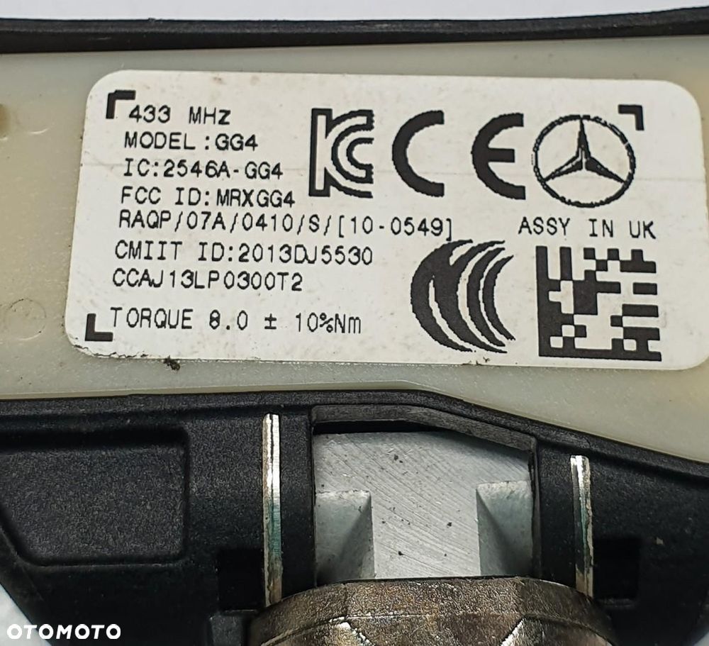 CZUJNIK CIŚNIENIA OPON MERCEDES W212 A0009050030 - 4