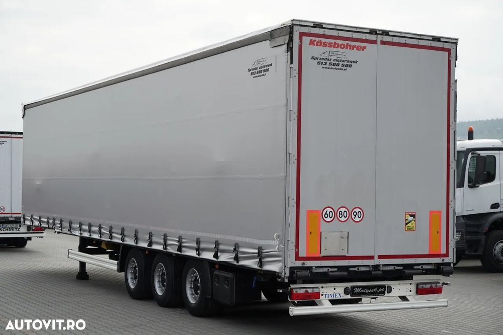 Kässbohrer CORTINĂ KASSBOHRER / MEGA / PLATFORMĂ JOSĂ / ACOPERIȘ RASTRĂDĂTOR / 2021 - 4