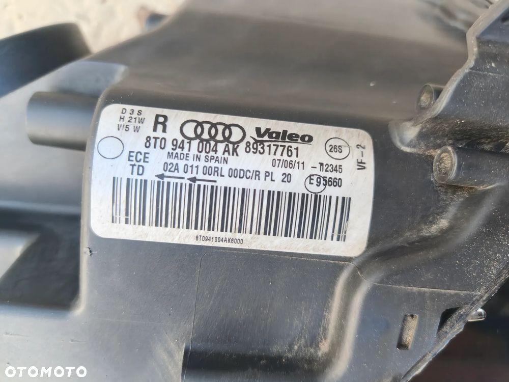 Audi A5 S5 2007-2011 Bi Xenon Led Nieskrętny Prawy 8T0941004AK - 7