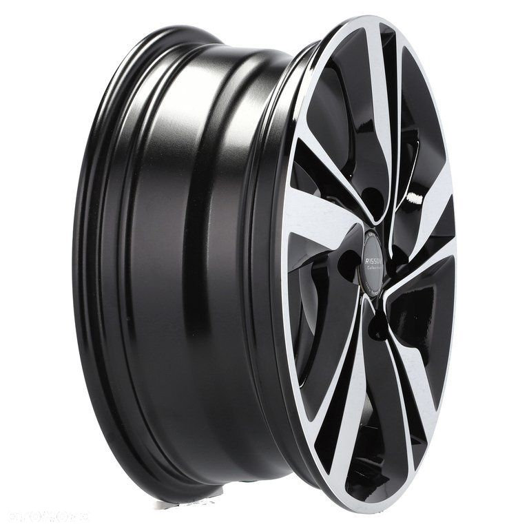 4x Felgi 15 m.in. do HYUNDAI Accent i10 i20 Atos Getz KIA RIO - BK813 - 5