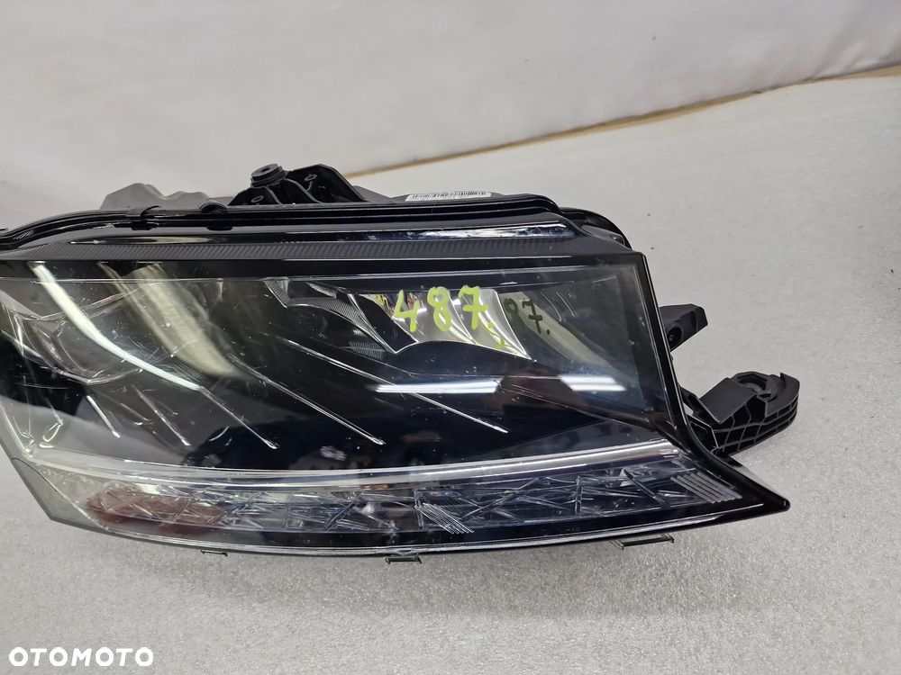 SKODA FABIA 3 III LIFT 18- PRAWA LAMPA PRZEDNIA PRZÓD FULL LED , NR 6V1941016F , NR AUKCJI LA487 - 7