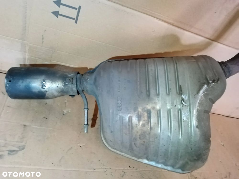 Tłumik końcowy wydech lewy Audi A6 C6 3.2 FSI - 2