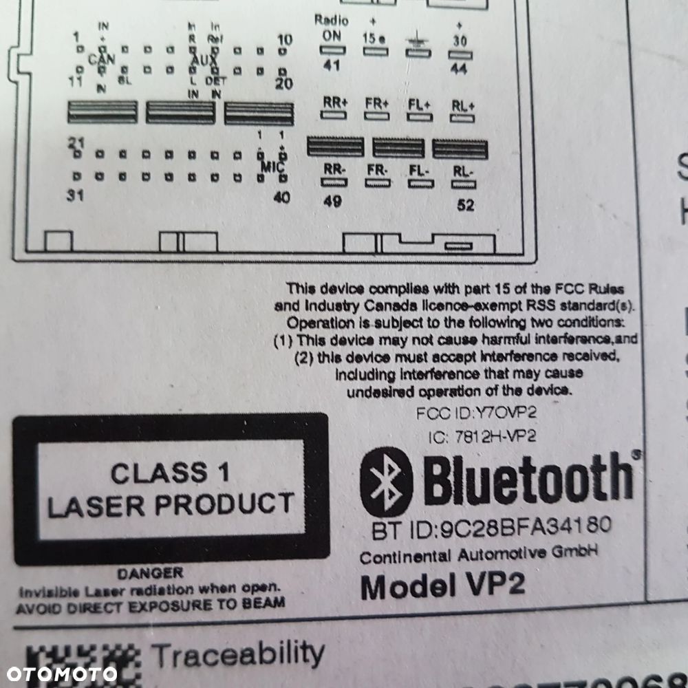 radio navi nawigacja cd pyta ducato boxer jumper movano proace continental 07356838770 jeszcze folia na szybce - 15