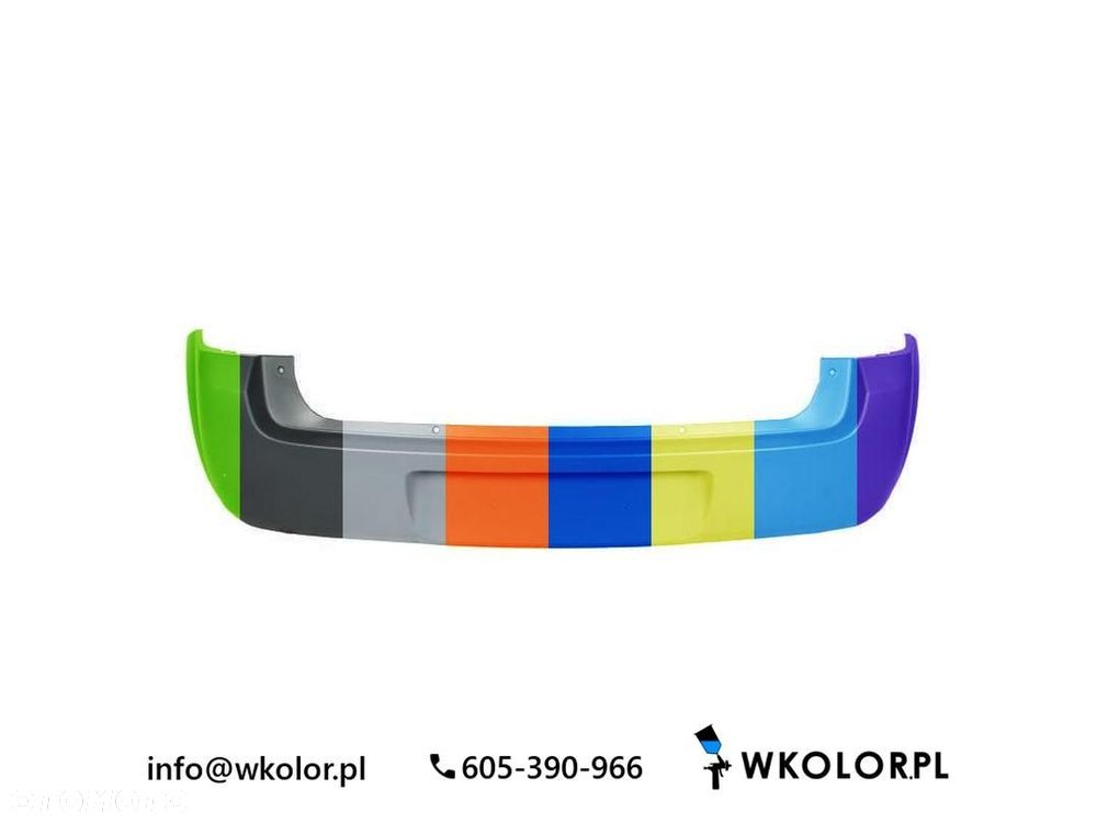 NOWY ZDERZAK OPEL MERIVA A NADWOZIE WIELKOPRZESTRZENNE 2006-2010 LAKIEROWANY W KOLOR - 1